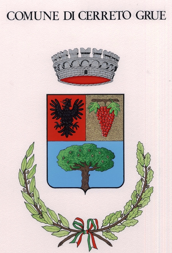 Emblema del Comune di Castronuovo di Cerreto Grue